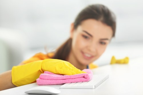 Deep cleaning service for kitchen and bathroom areas in SW8